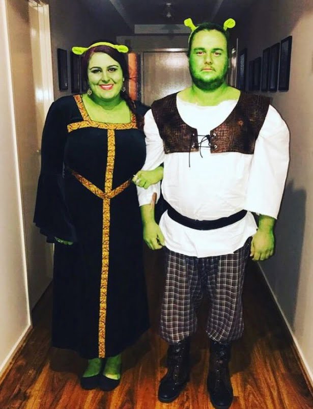 Hire Shrek and Fiona Costume in Reservoir