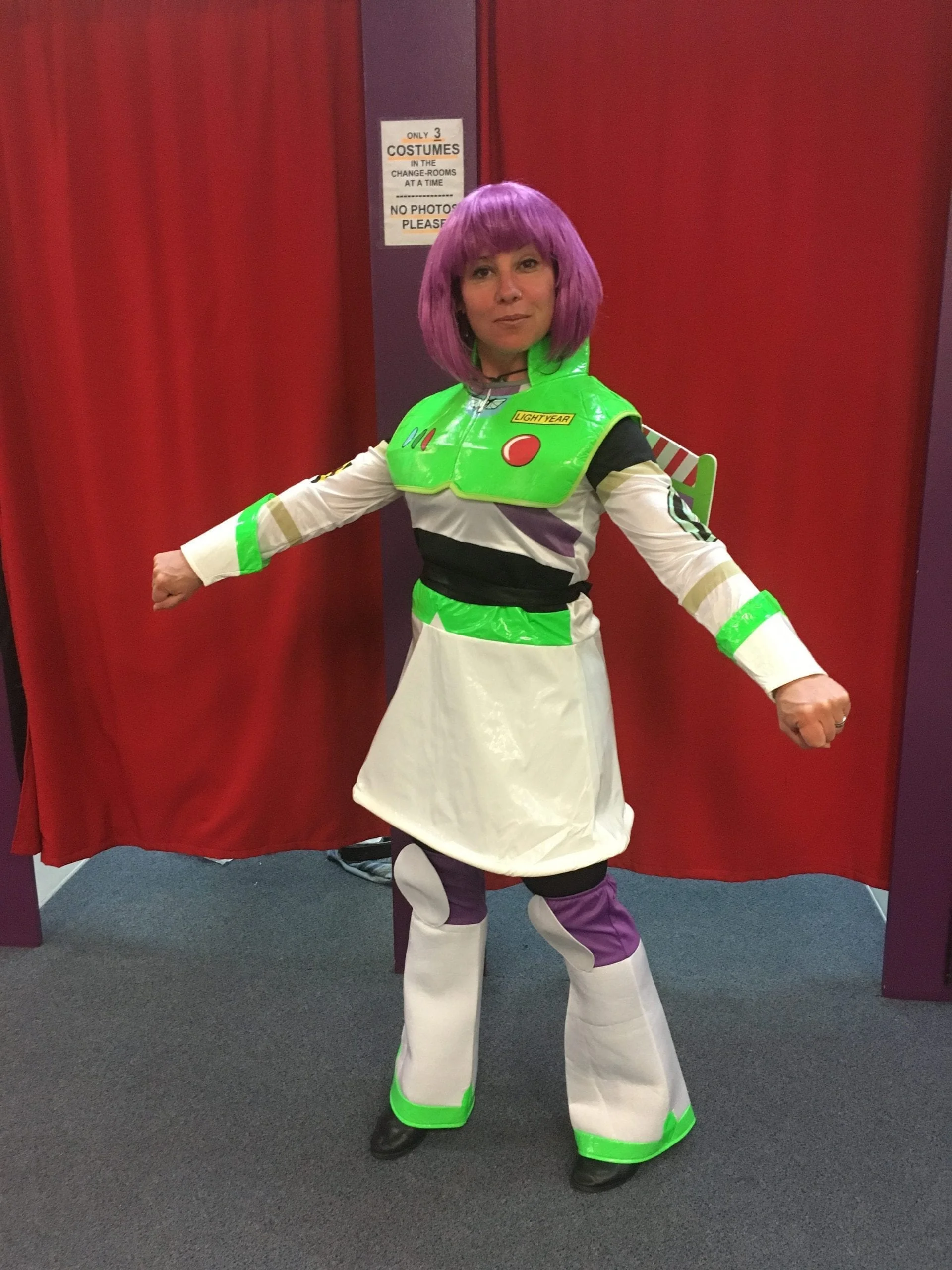 Featured image for “Buzz Lightyear Lady”