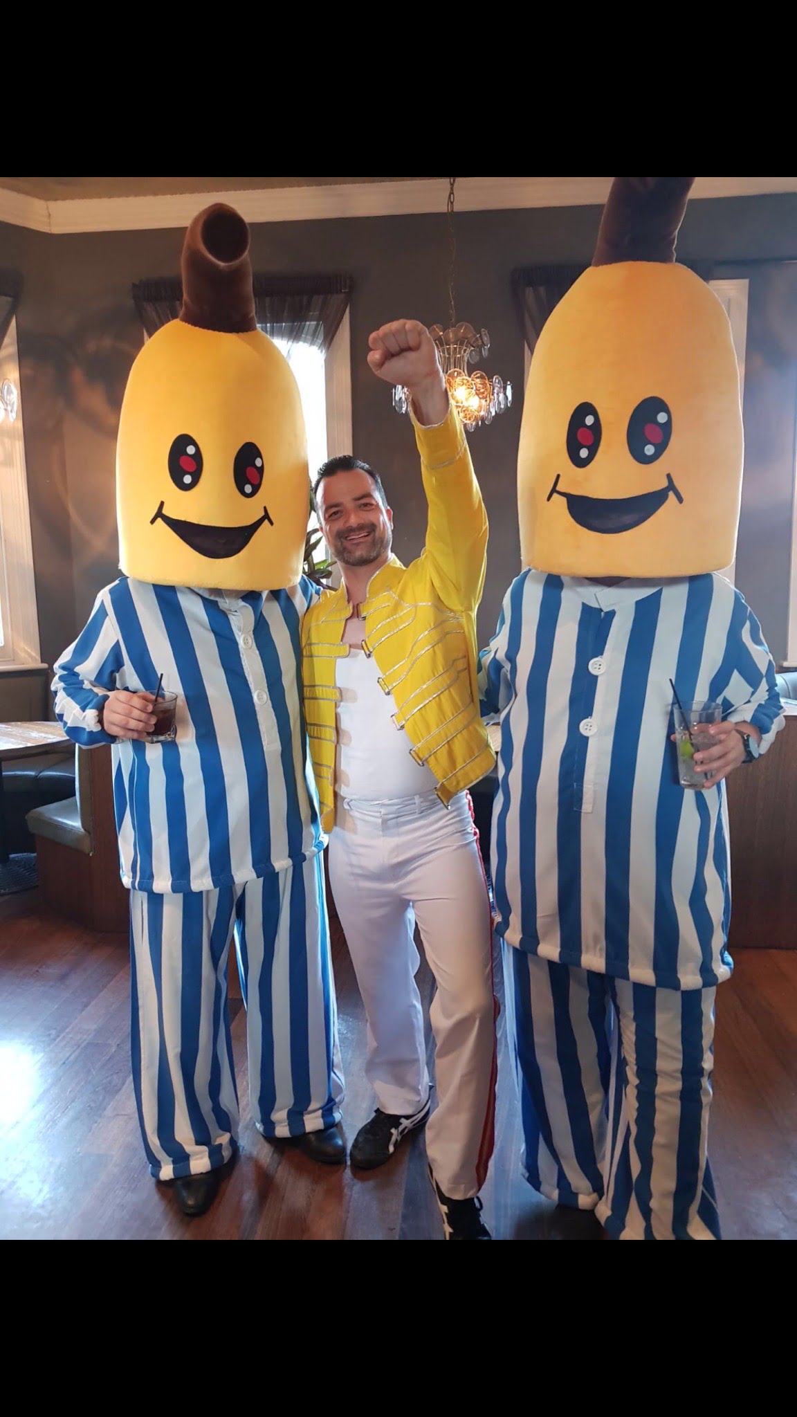 bananas in pajamas costume
