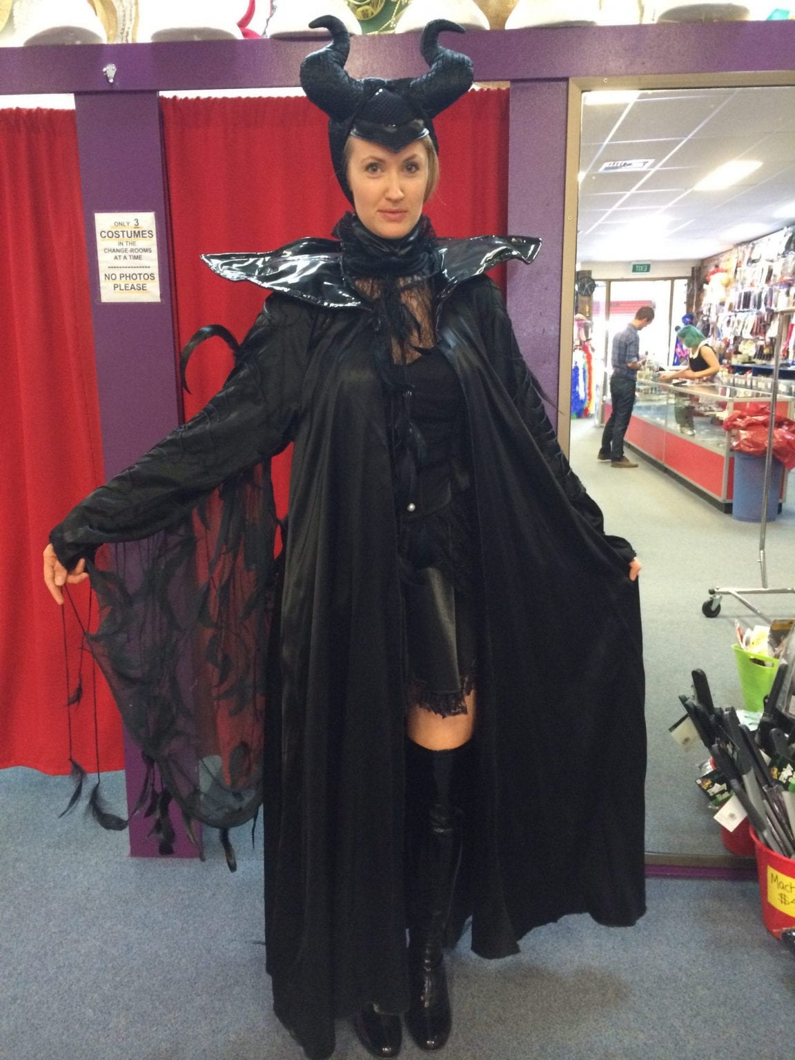 maleficent cartoon costume