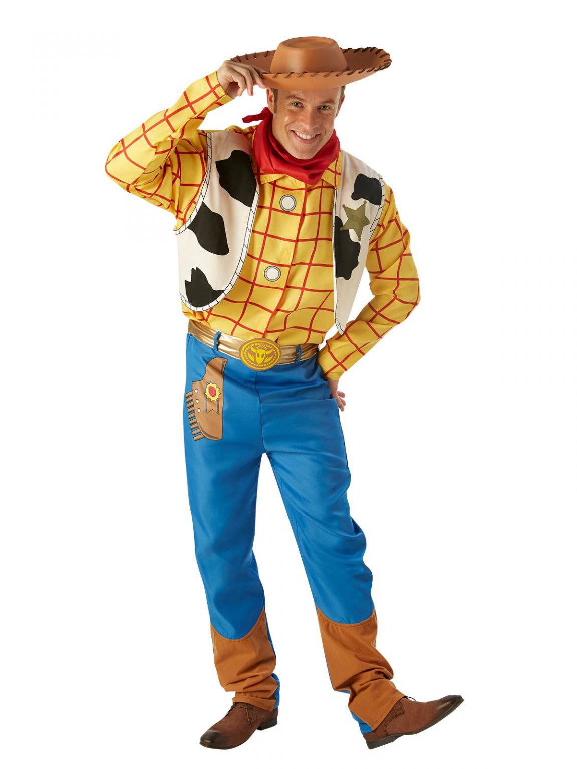 party city adult woody costume