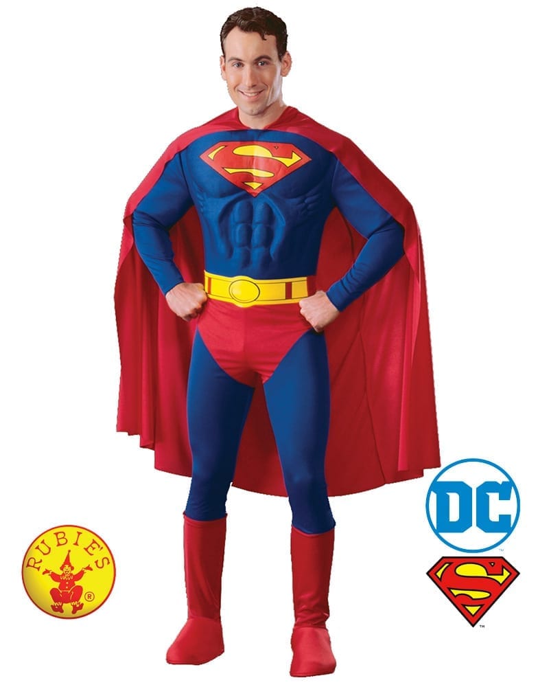 Featured image for “Superman Muscle Chest Costume, Adult”