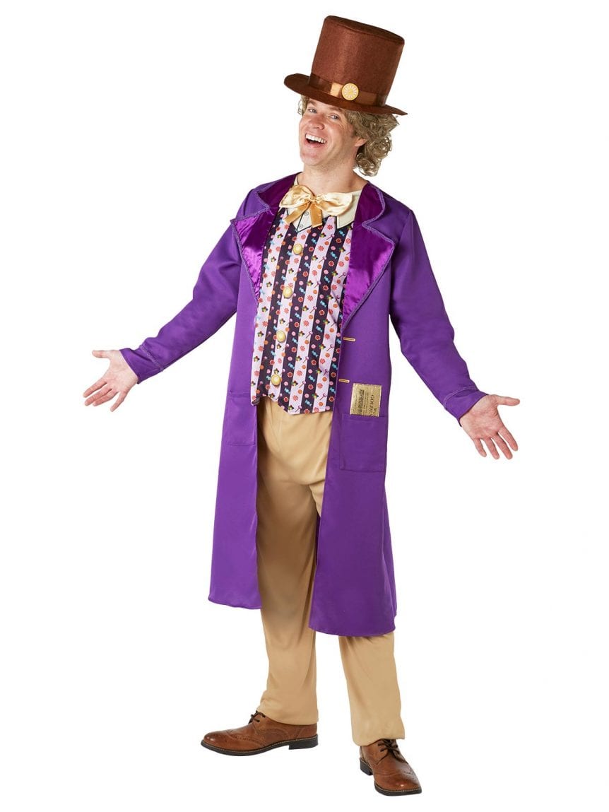 Willy Wonka Deluxe Costume, Adult The Costumery