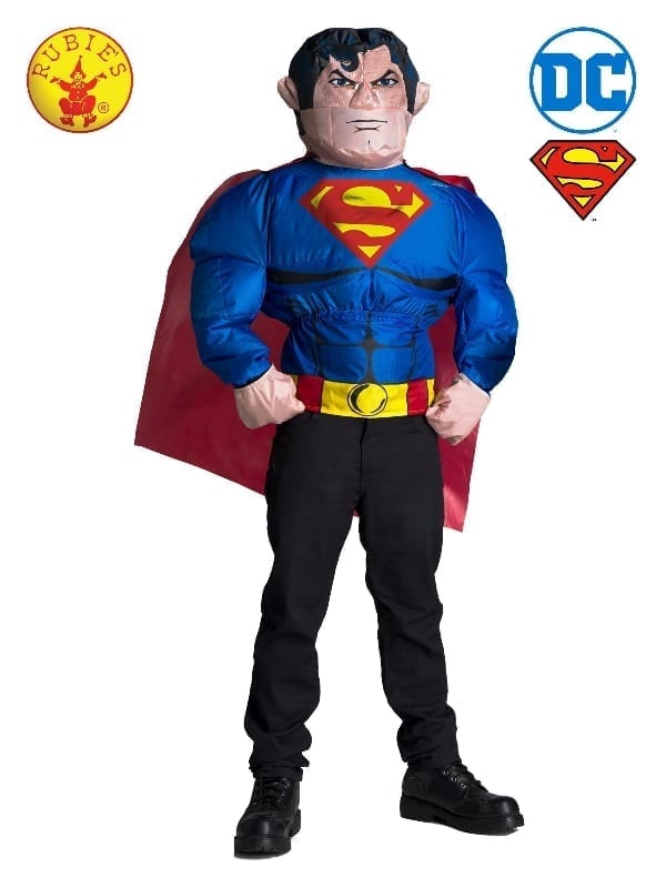 Featured image for “Superman Inflatable Costume Top, Adult”