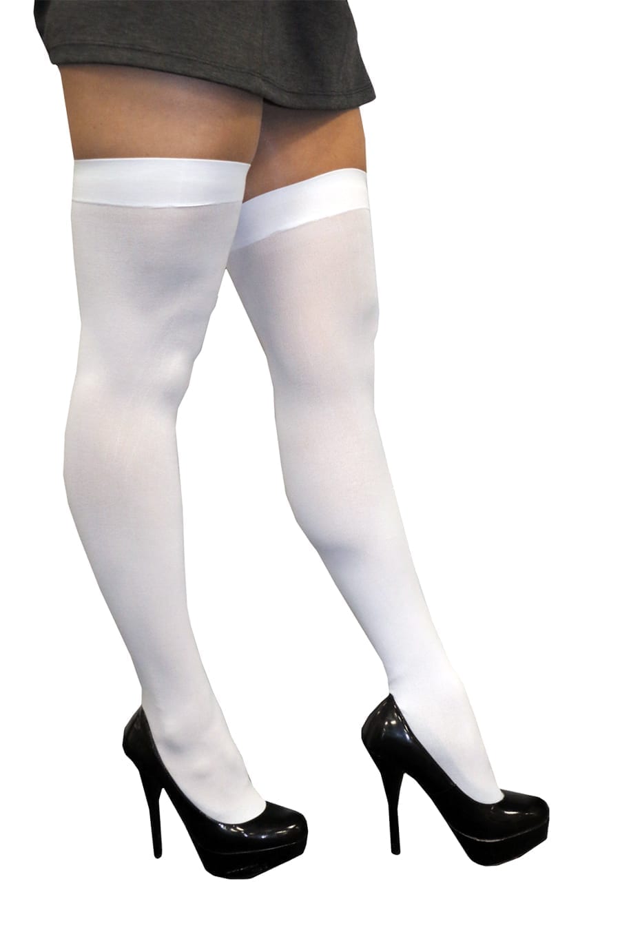 Featured image for “Thigh High Tights – White”