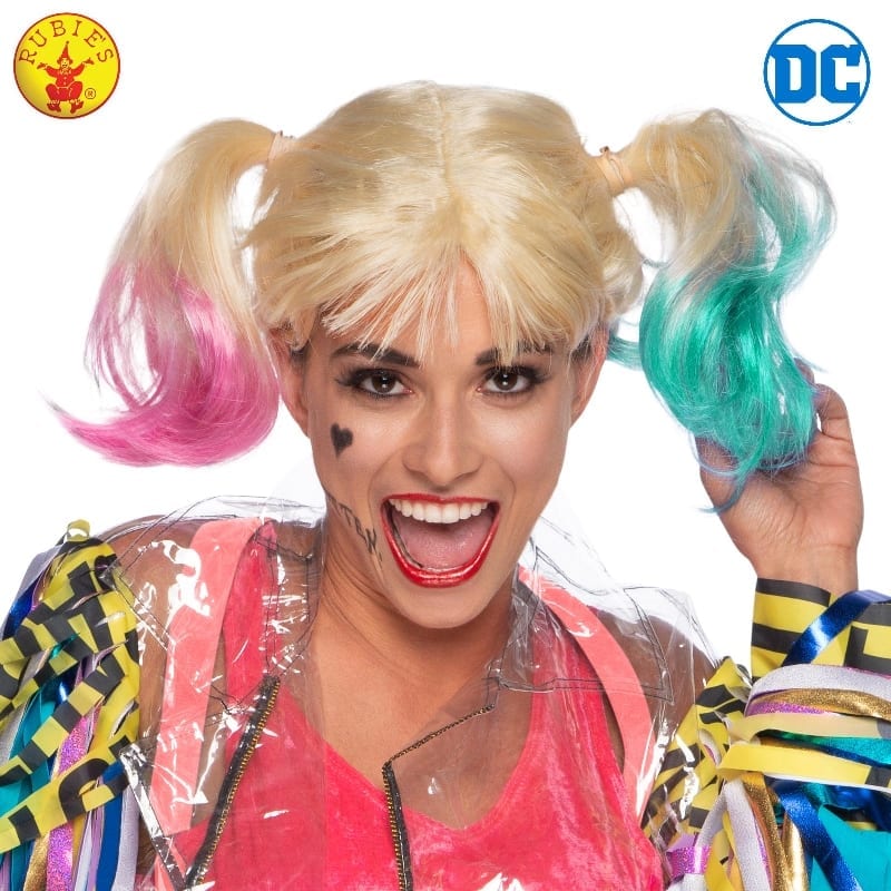 Featured image for “Harley Quinn Birds of Prey Wig, Adult”