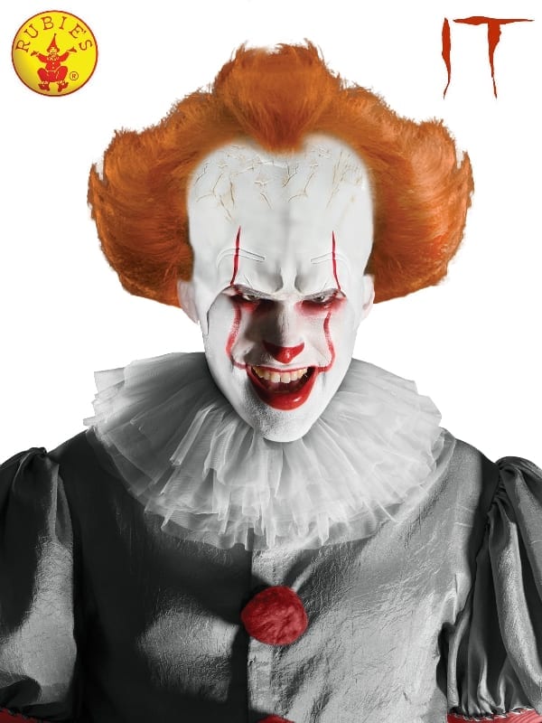 Featured image for “Pennywise Wig & Attached Headpiece, Adult”