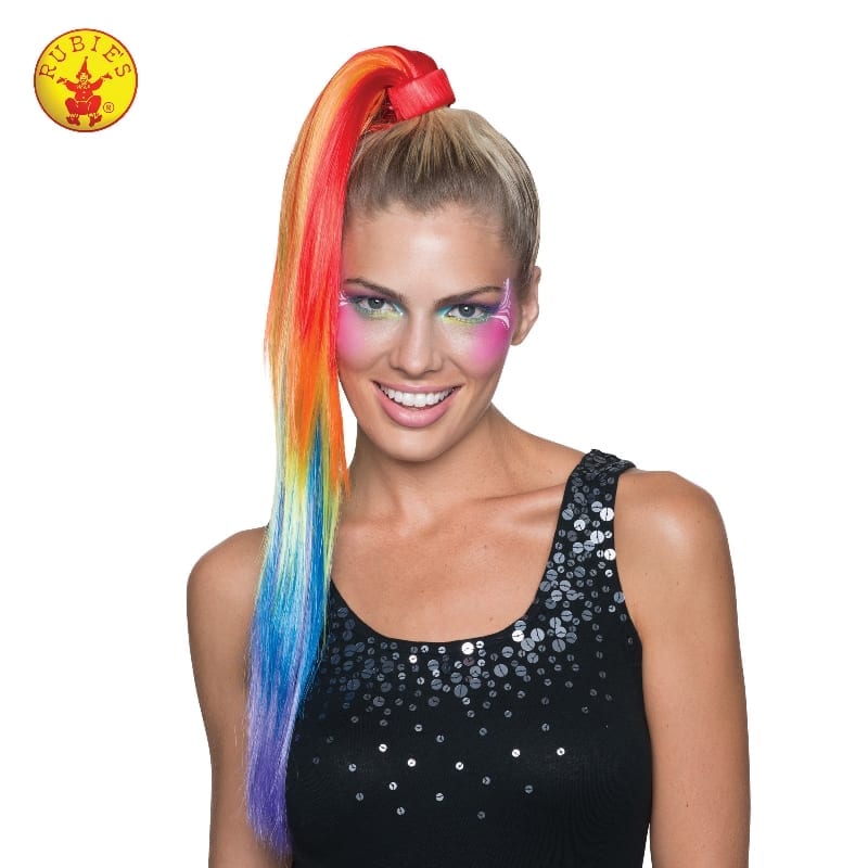 Featured image for “Rainbow Ponytail, Adult”