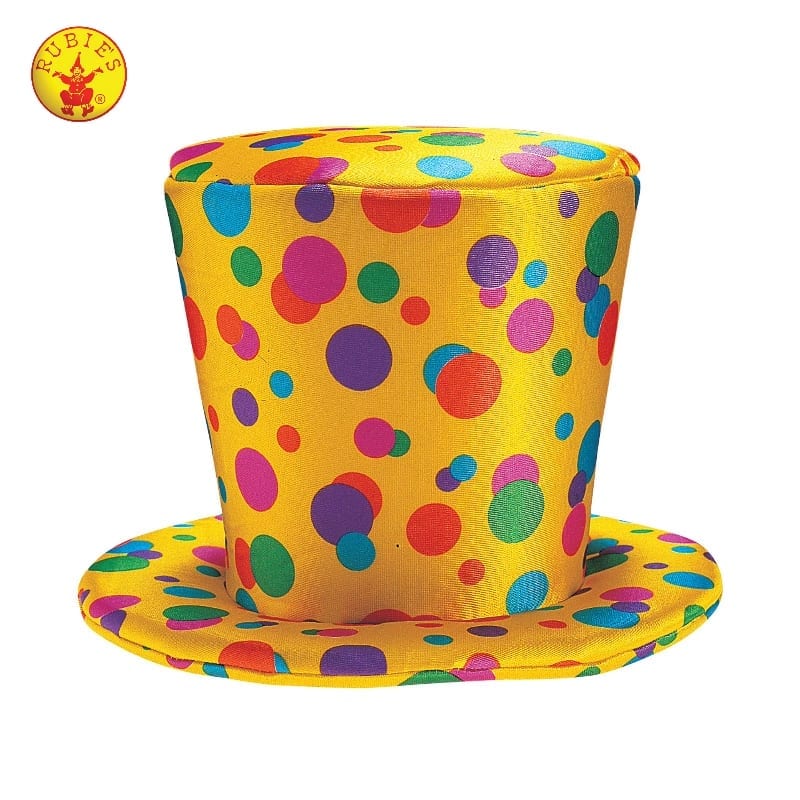 Featured image for “Clown High Top Hat, Foam, Adult”