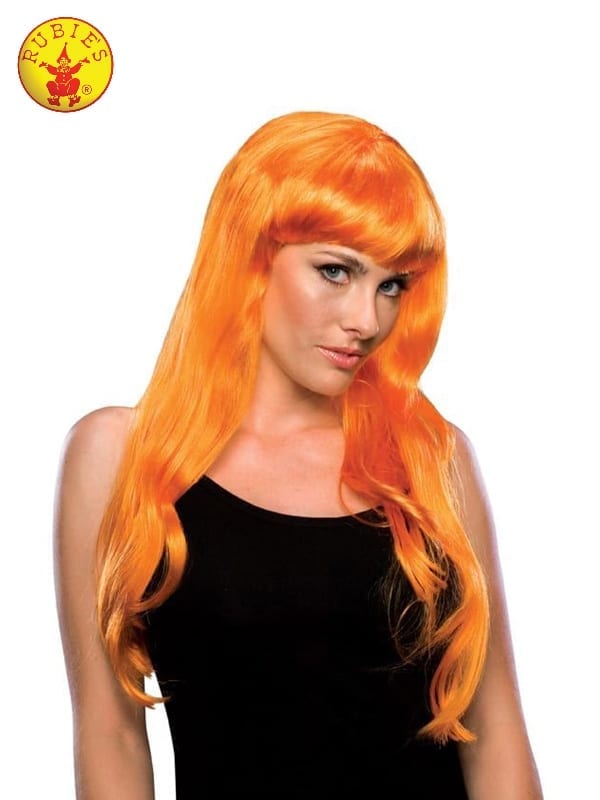 Featured image for “Glamour Orange Wig, Adult”