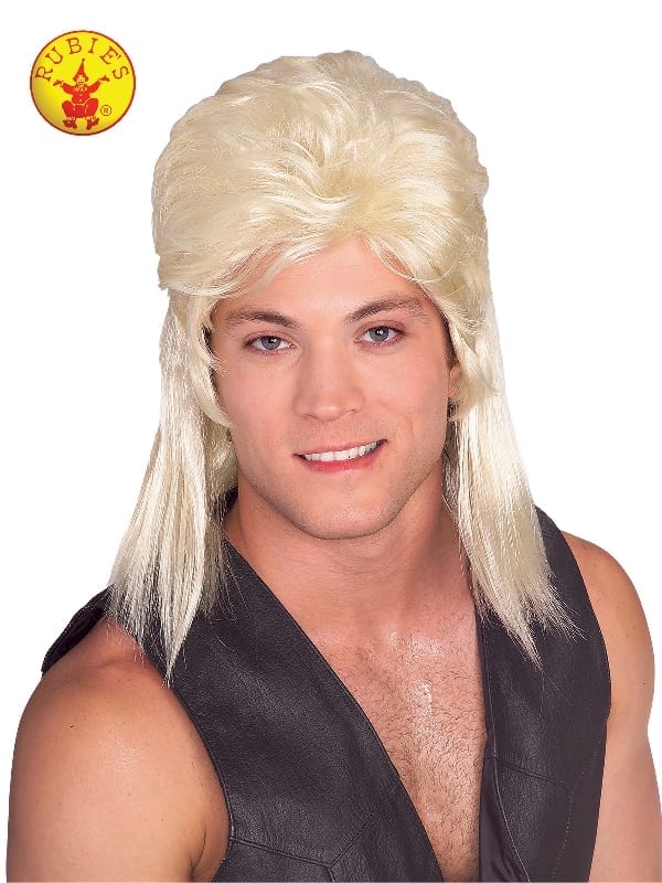Featured image for “Mullet Wig Blonde, Adult”