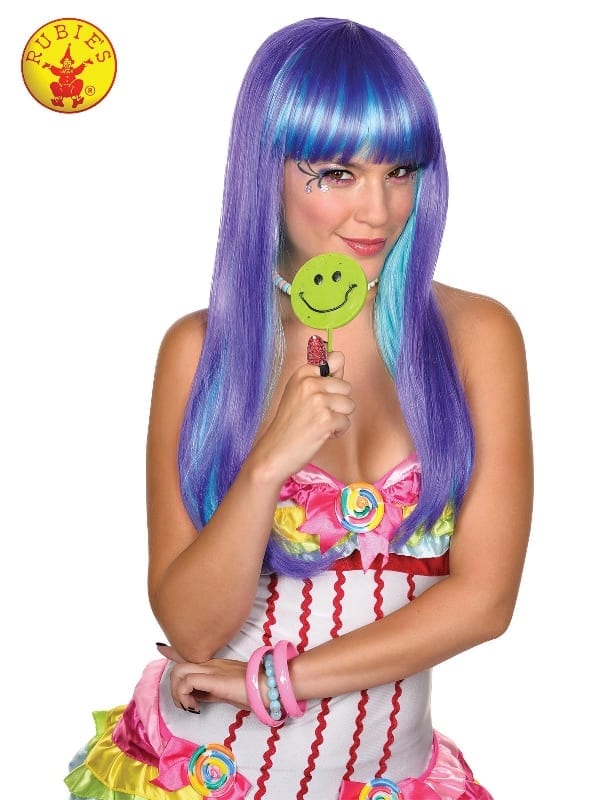 Featured image for “Candy Babe Purple Wig, Adult”