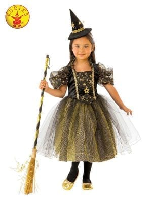Featured image for “Golden Star Witch Costume, Child”
