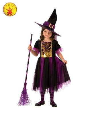 Featured image for “Colour Magic Witch Costume, Child”