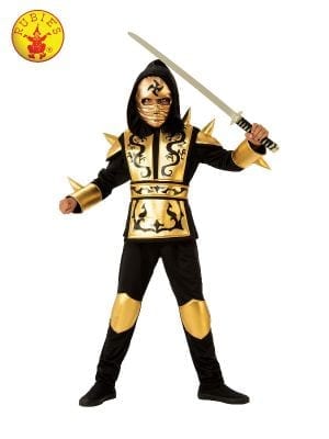 Featured image for “Gold Ninja Costume, Child”