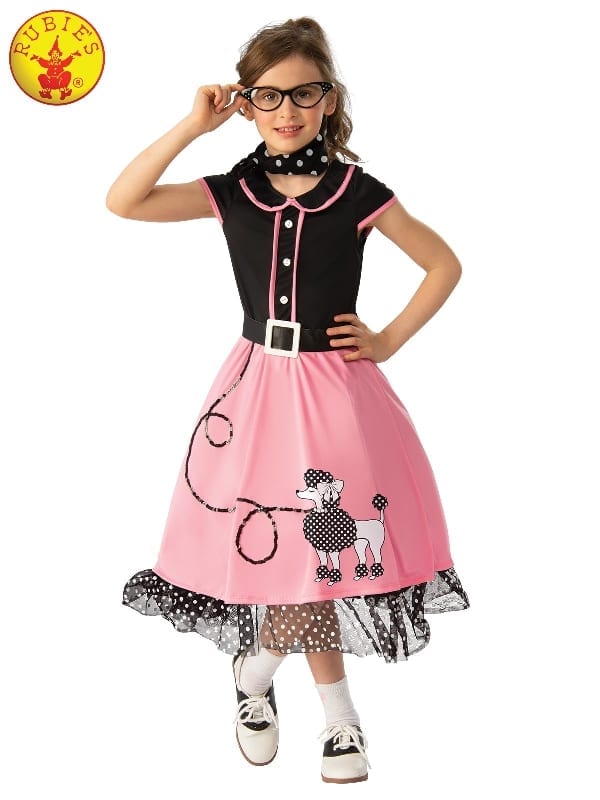 Featured image for “50’s Bopper Girl Costume, Child”