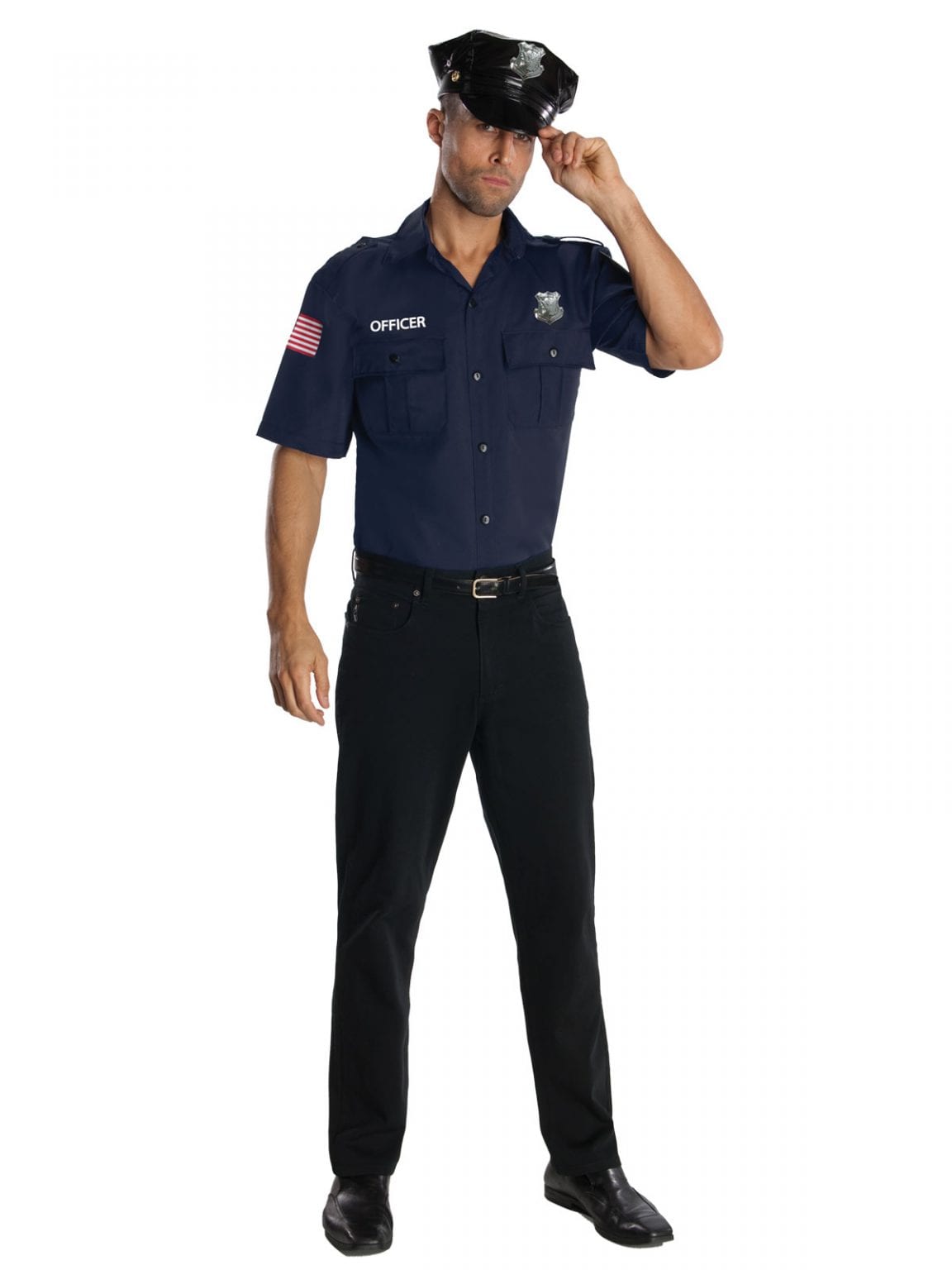 Police Officer Costume, Adult - The Costumery