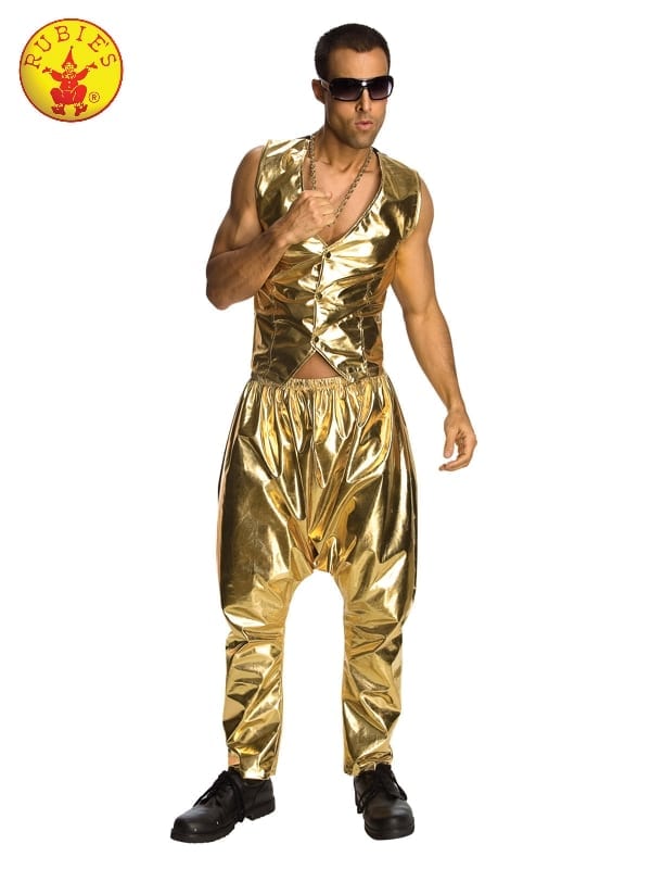 Featured image for “Rapper Gold Pants, Adult”