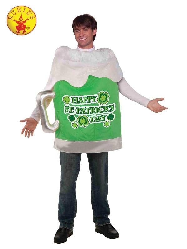 Featured image for “St. Patricks Day Beer Mug Costume, Adult”