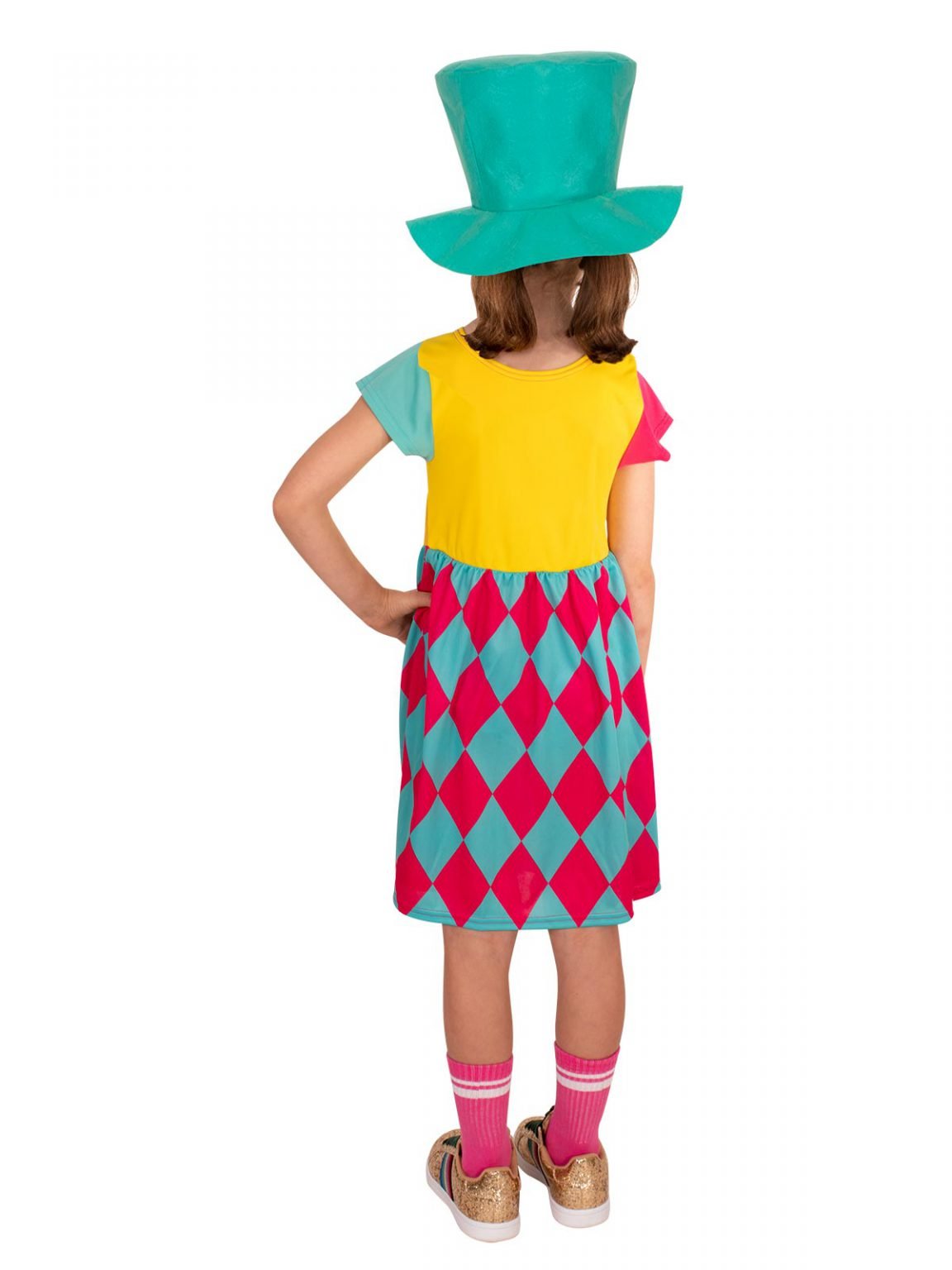 Mad Hatter Girls Classic Costume, Child - The Costumery