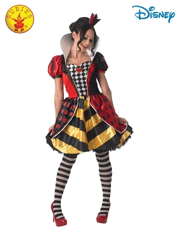 Featured image for “Red Queen Of Hearts Costume, Adult”