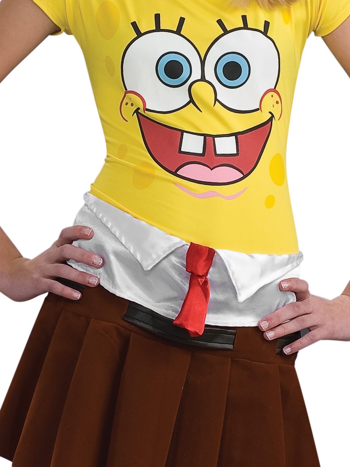 Spongebabe Costume, Teen - The Costumery