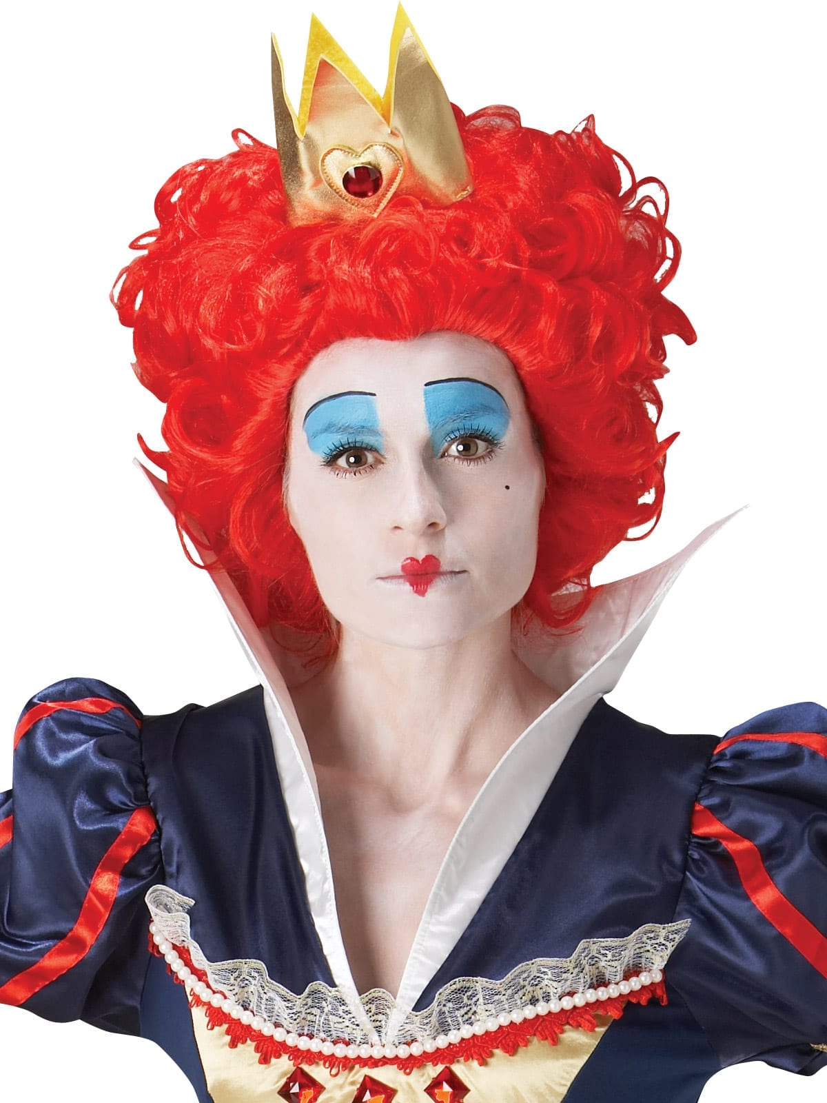 Queen Of Hearts Deluxe Costume, Adult - The Costumery