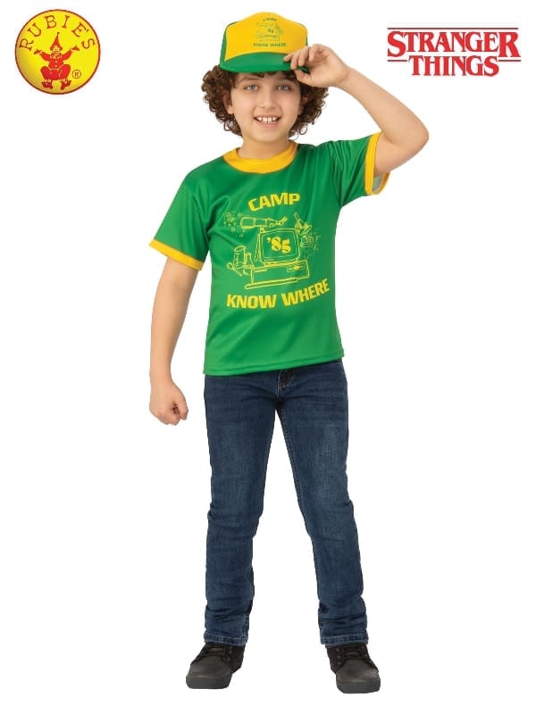 Featured image for “Dustin Camp Know Where Stranger Things T-Shirt, Child”