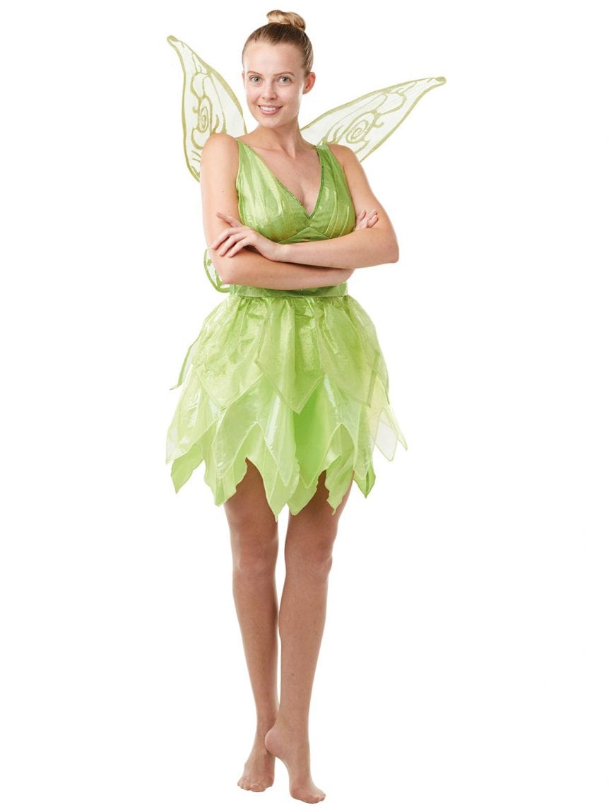 Tinker Bell Deluxe Costume, Adult - The Costumery