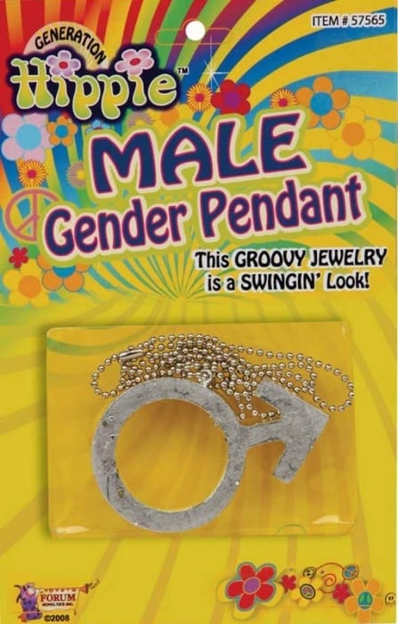 Featured image for “Hippie Male Gender Pendant”