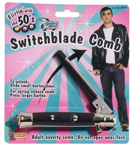 Featured image for “50s Switch Blade Comb (Grease)”