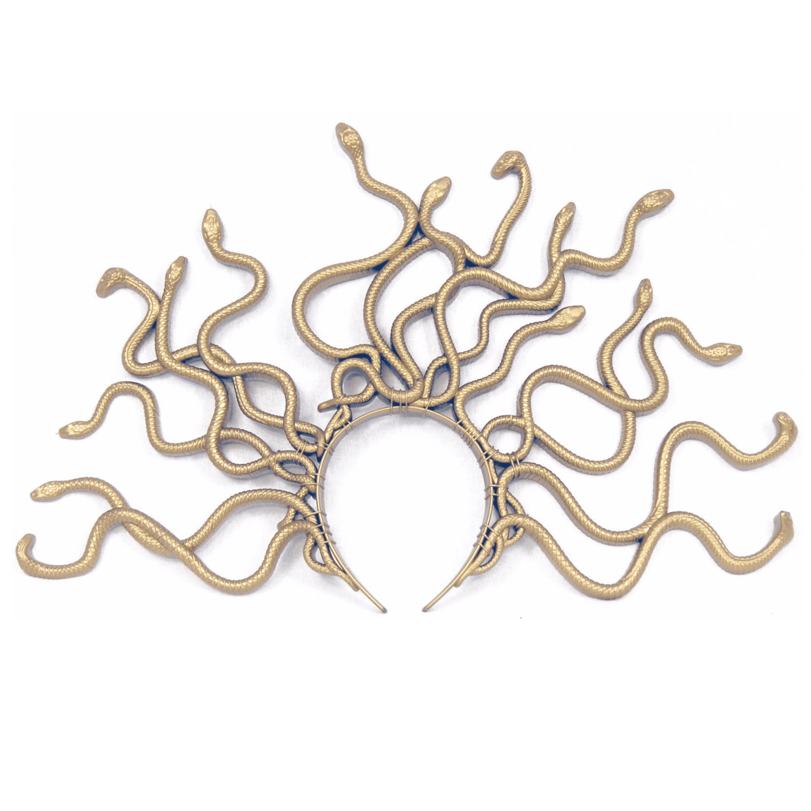Featured image for “Medusa Headband (Gold Snake)”