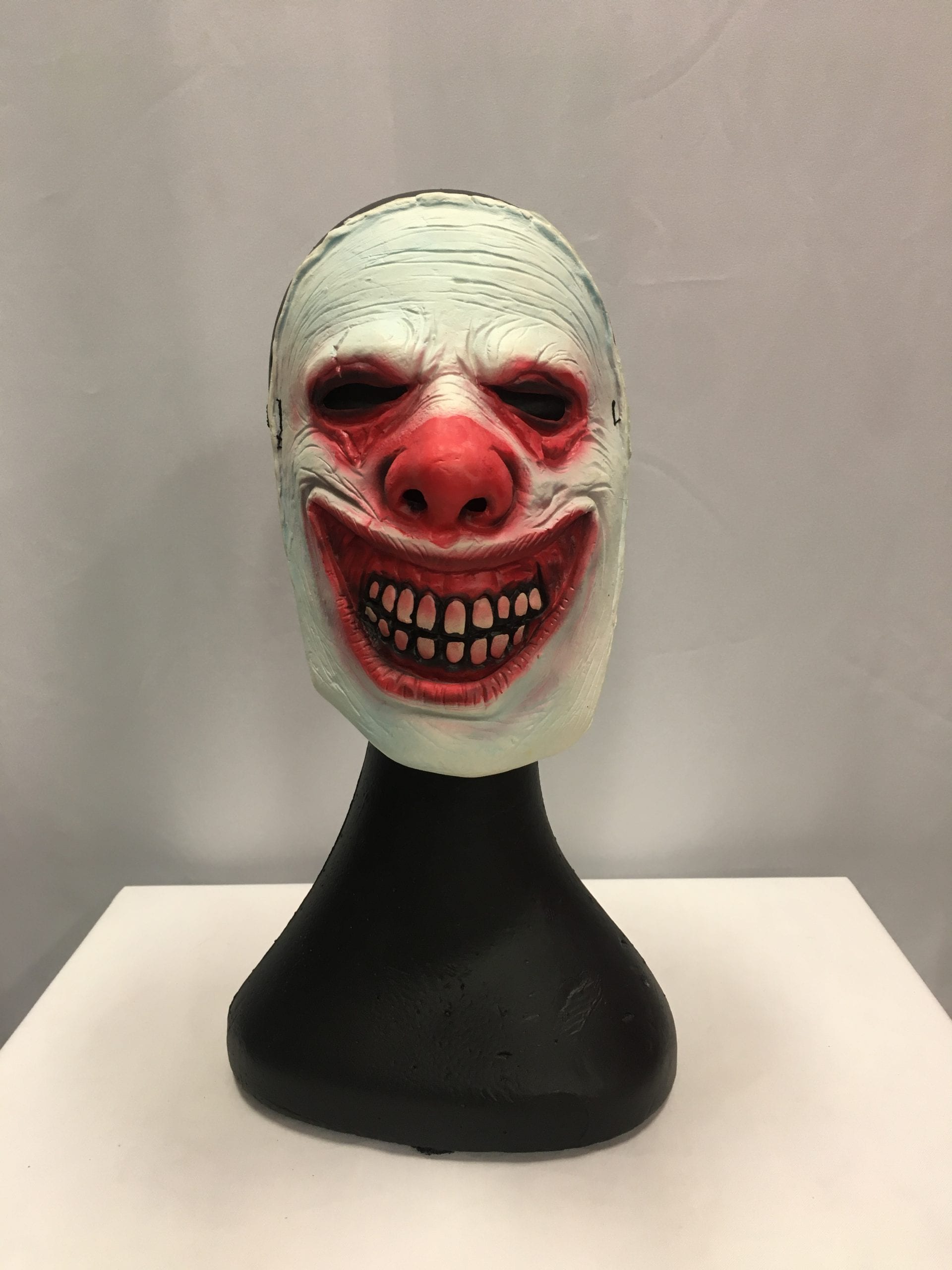 Featured image for “Frontal Evil Clown Mask, Adult”