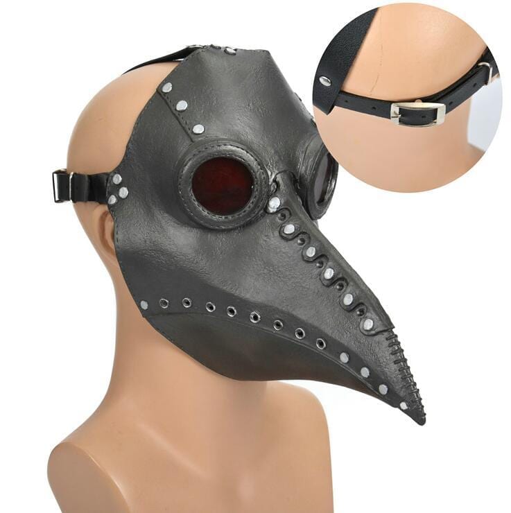 Featured image for “Plague Doctor Mask (Full head rubber)”