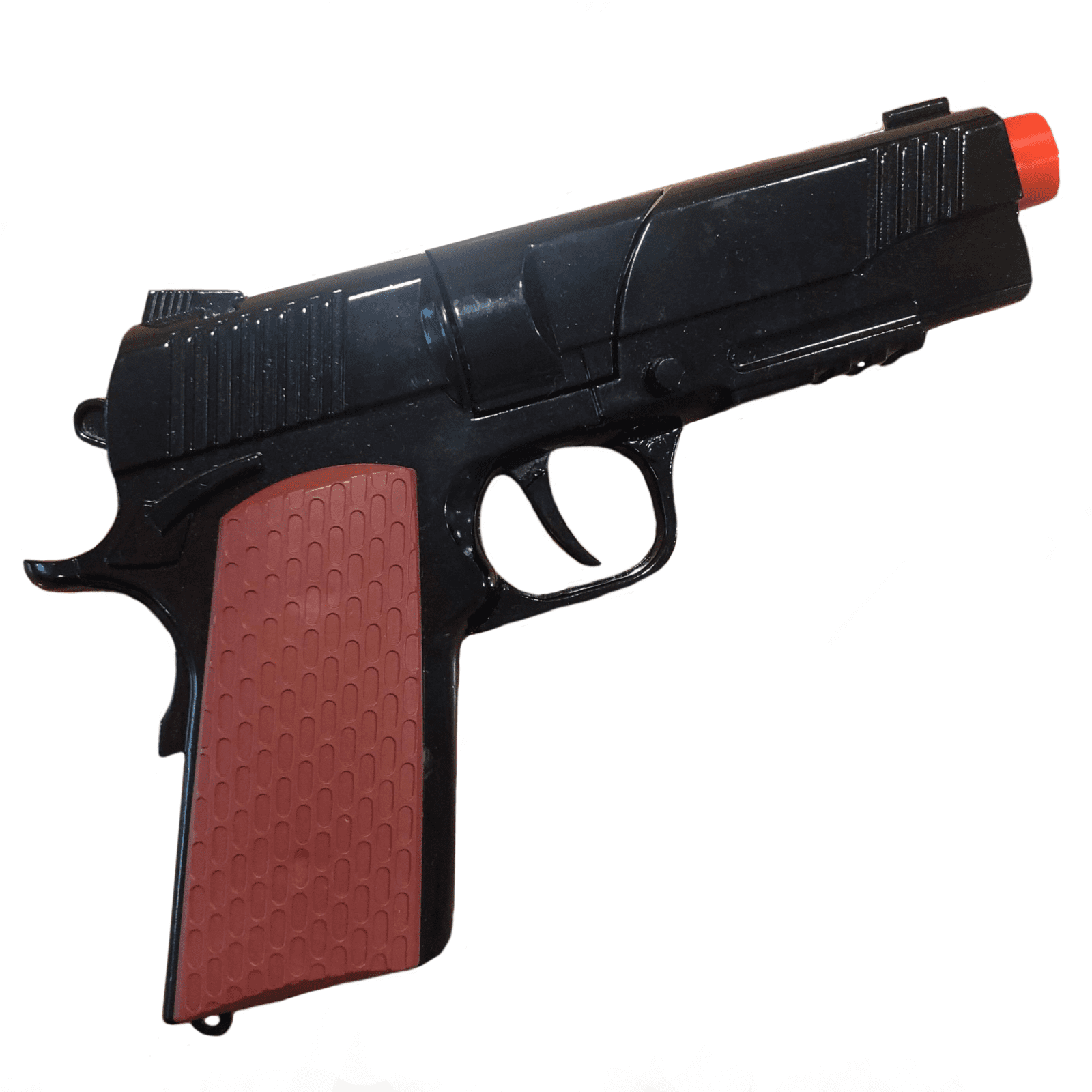 Featured image for “Diecast Metal Automatic Pistol Realistic Black”