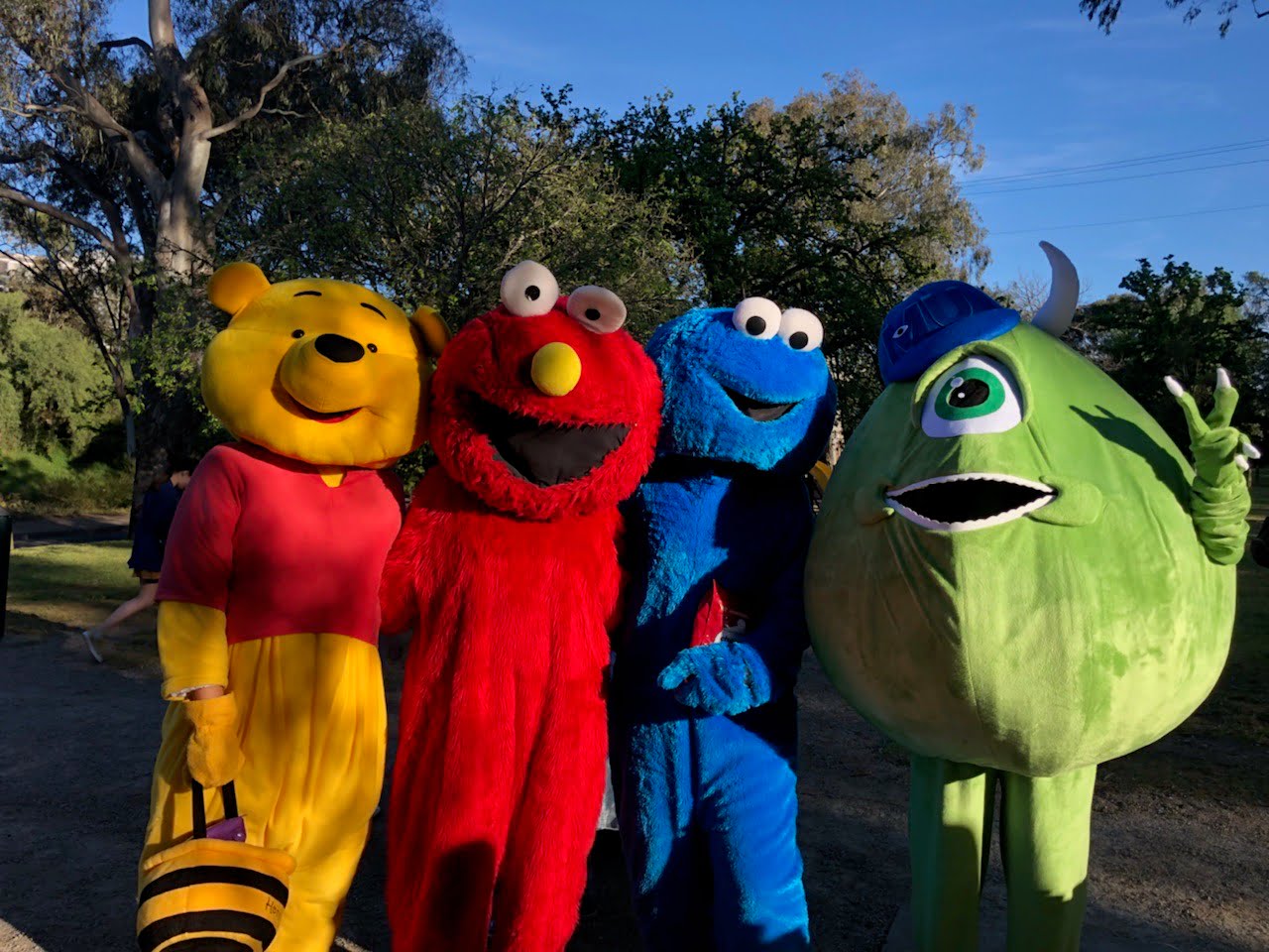 Mascot character costumes & suits Melbourne, Australia