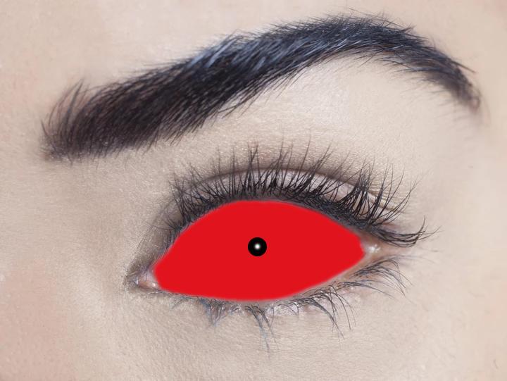 Featured image for “Sclera Full 22mm Satanic Red – 1 Year Lenses”