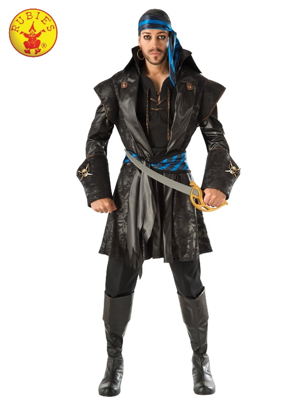 Featured image for “Captain Black Heart Pirate Costume, Adult”