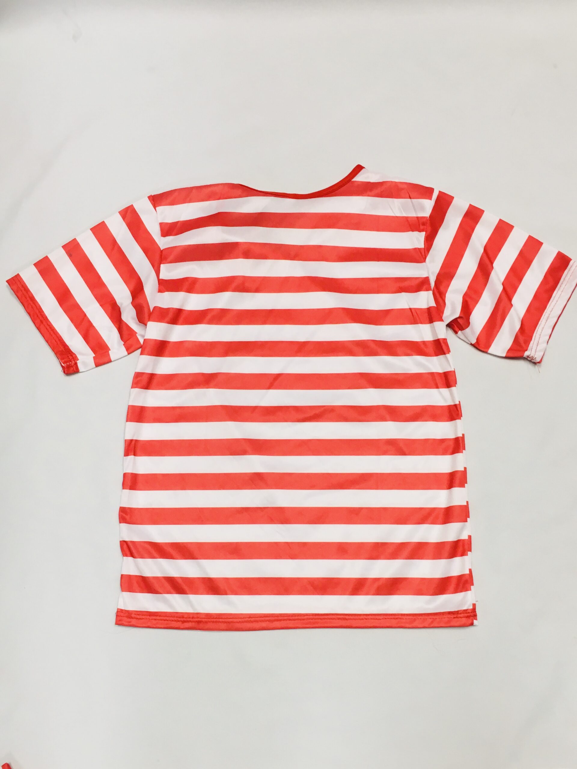 Featured image for “Red & White Striped Top (Short Sleeve), Child”