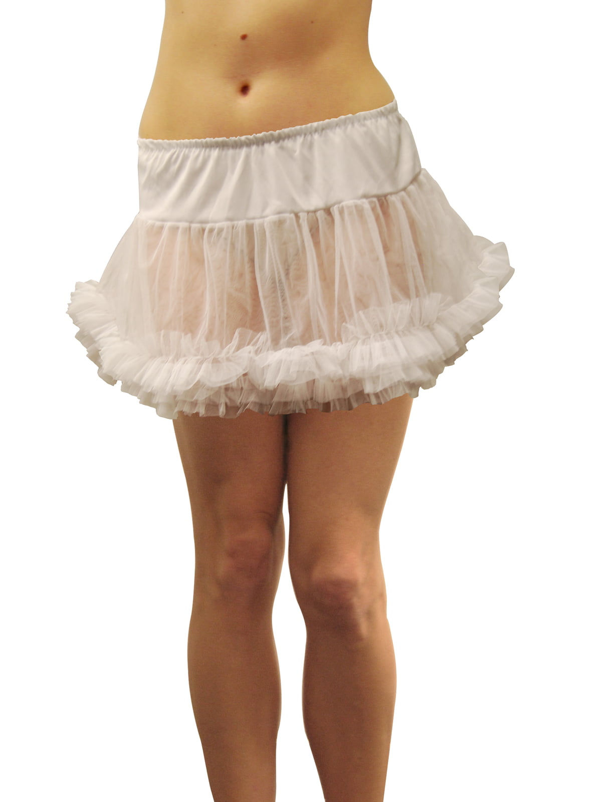 Featured image for “Tulle Petticoat Skirt (White), Adult”