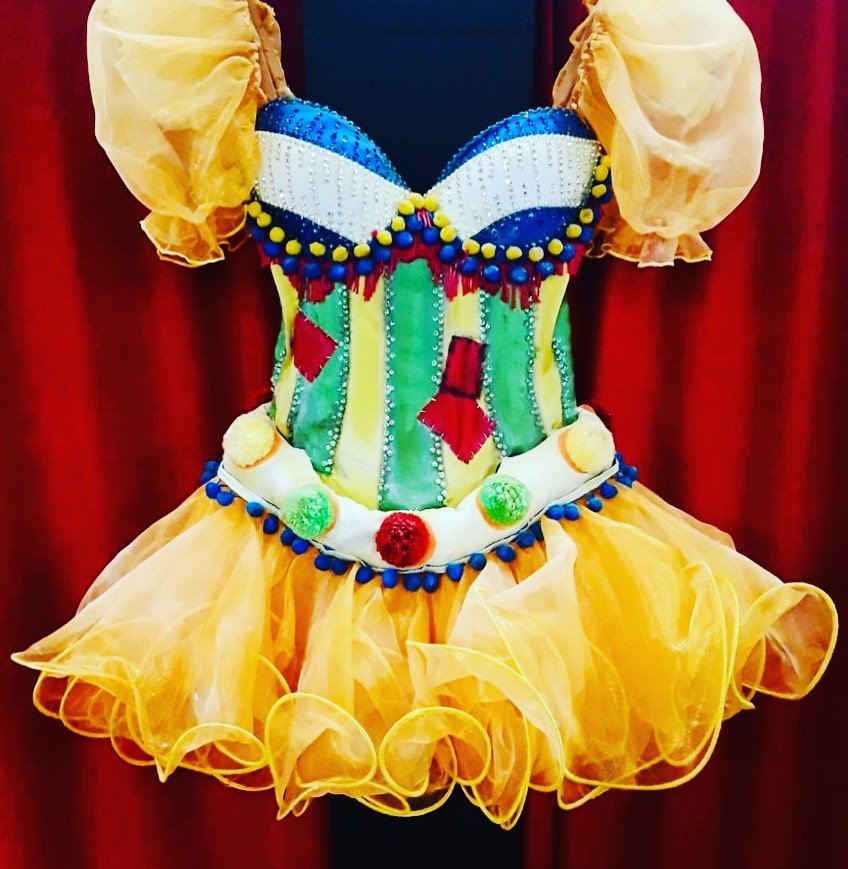 Clown Mini Dress - The Costumery