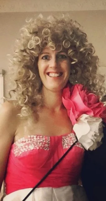 80's prom clearance queen costume