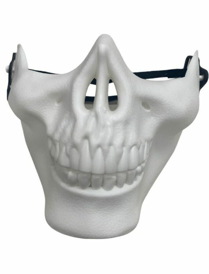 Featured image for “Skeleton White Half Mask”